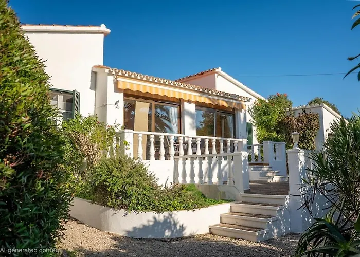 בית נופש Con Piscina En Binixiquer *